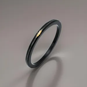 Goldr Center Swathik Design Black Bangles