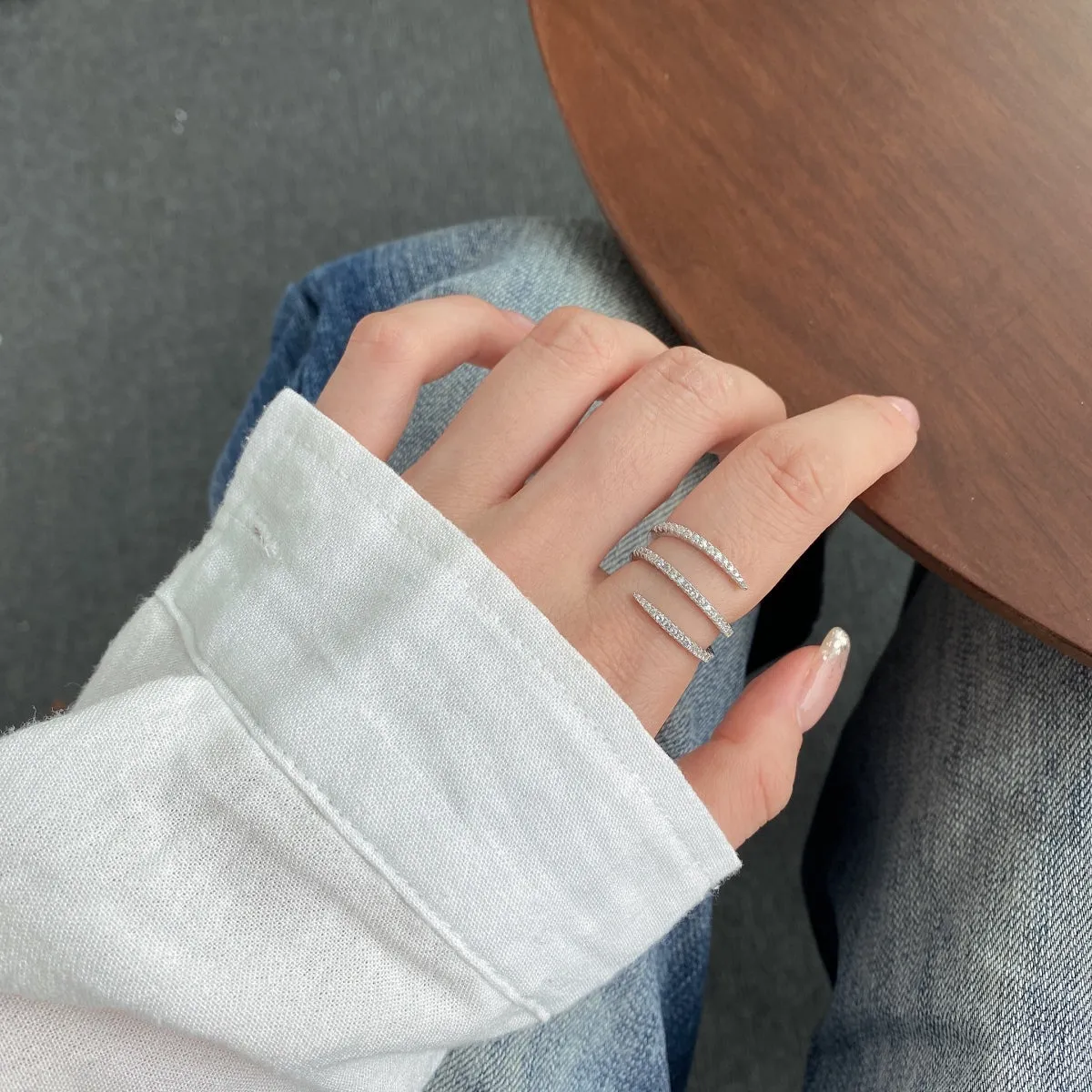 [Goodv]Unique Vibrant Entangle Daily Ring