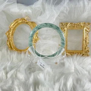 Grade A Natural Jade Bangle with certificate #36333