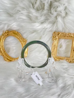Grade A Natural Jade Bangle with certificate #36764