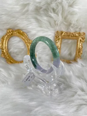 Grade A Natural Jade Bangle with certificate #36967