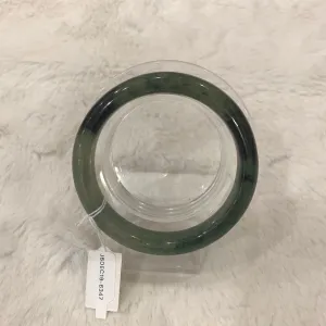 Grade A Natural Jade Bangle with certificate #6347