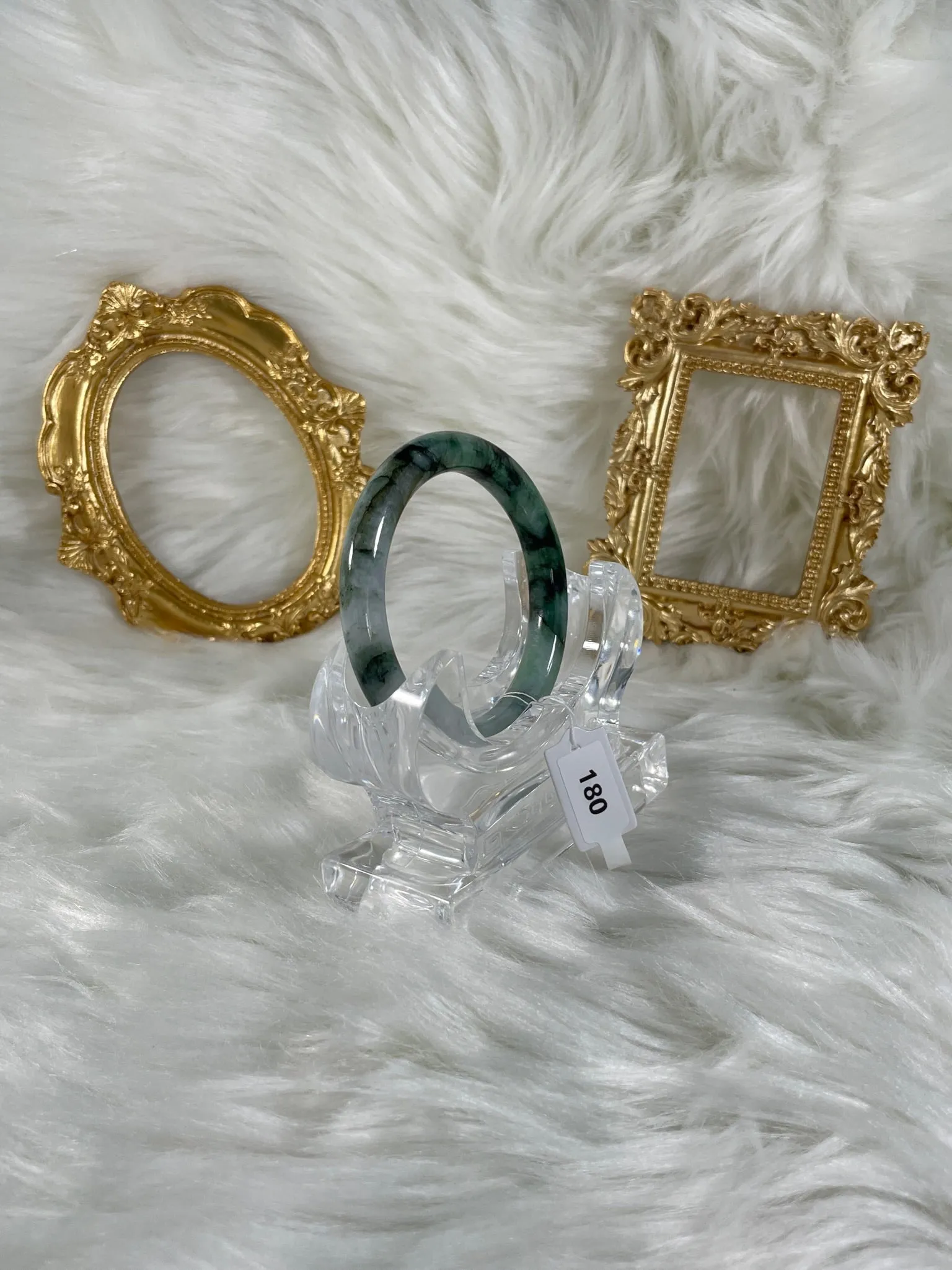 Grade A Natural Jade Bangle without certificate #180
