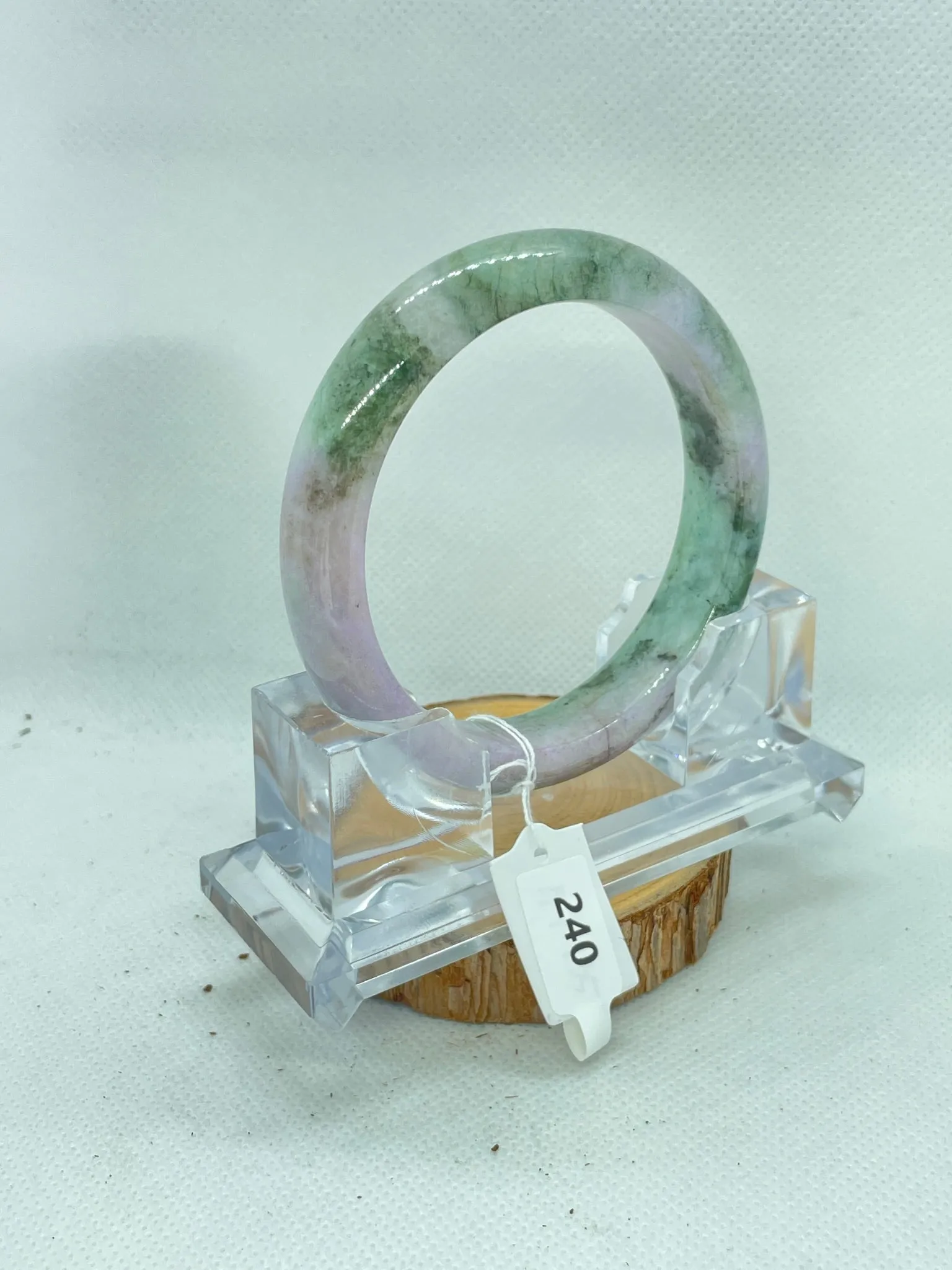 Grade A Natural Jade Bangle without certificate #240