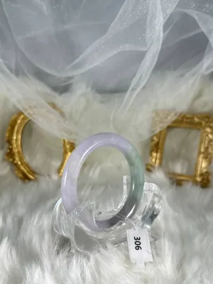 Grade A Natural Jade Bangle without certificate #306