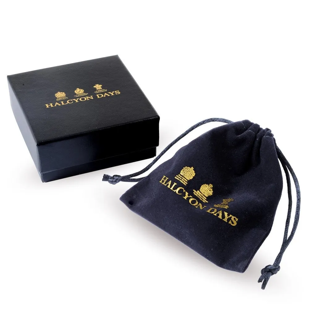 Halcyon Days "Chain Black & Gold" Bangle