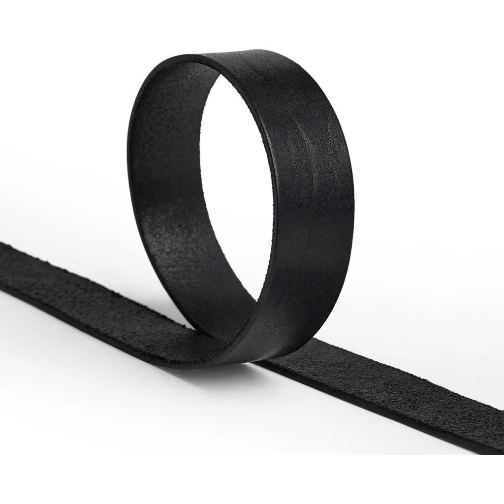 Jeans Belt / 16494 - Black / Gold