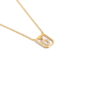 Jeweled Letter D