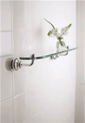 Kohler Fairfax Glass Shelf' Vibrant Brushed Nickel