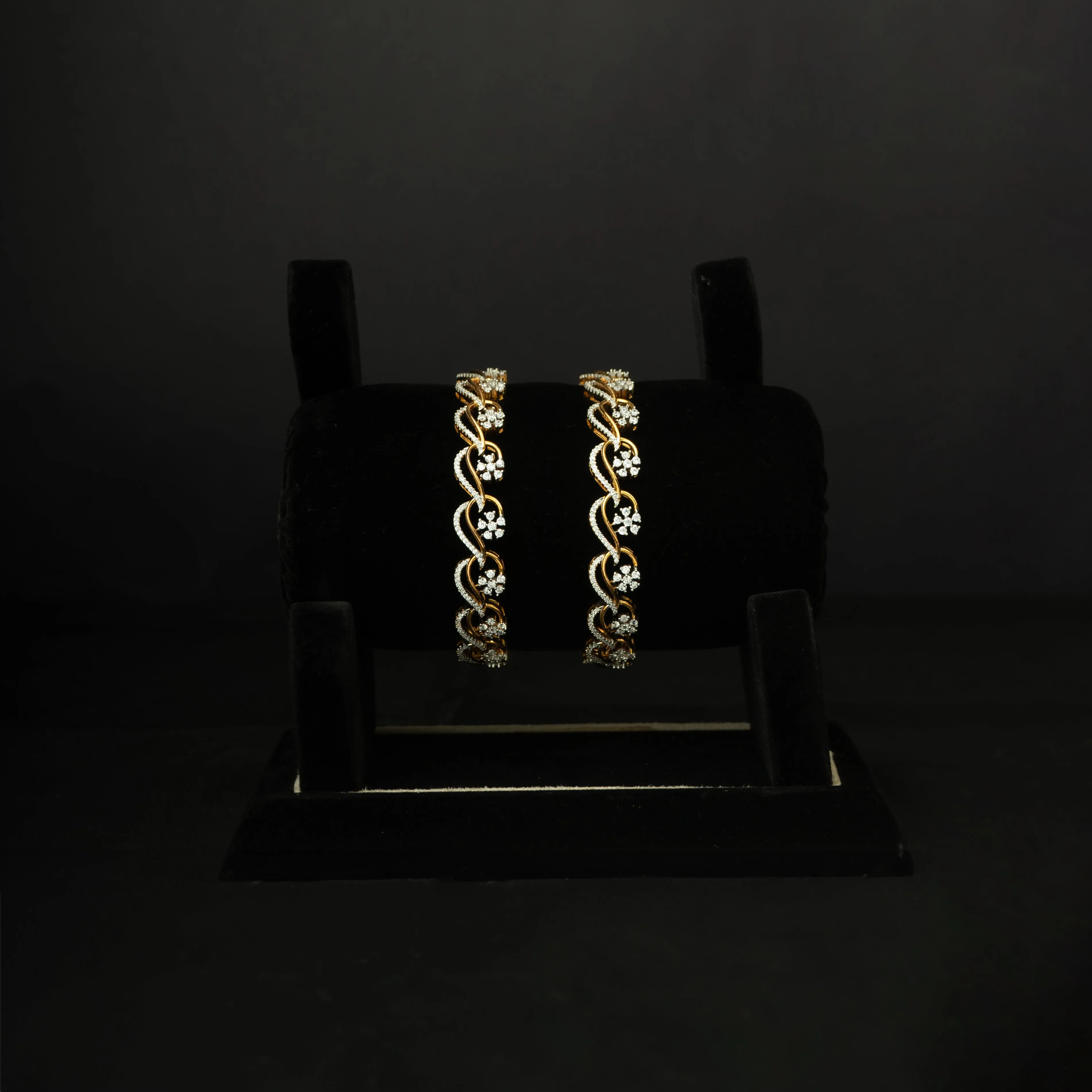 Kushi Gold-plated Bangles