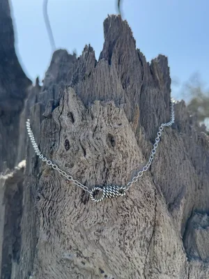 Lasso Rope Pendant Necklace