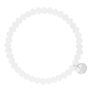 Lizas Nashville 6mm Crystal Bracelet White Quartz
