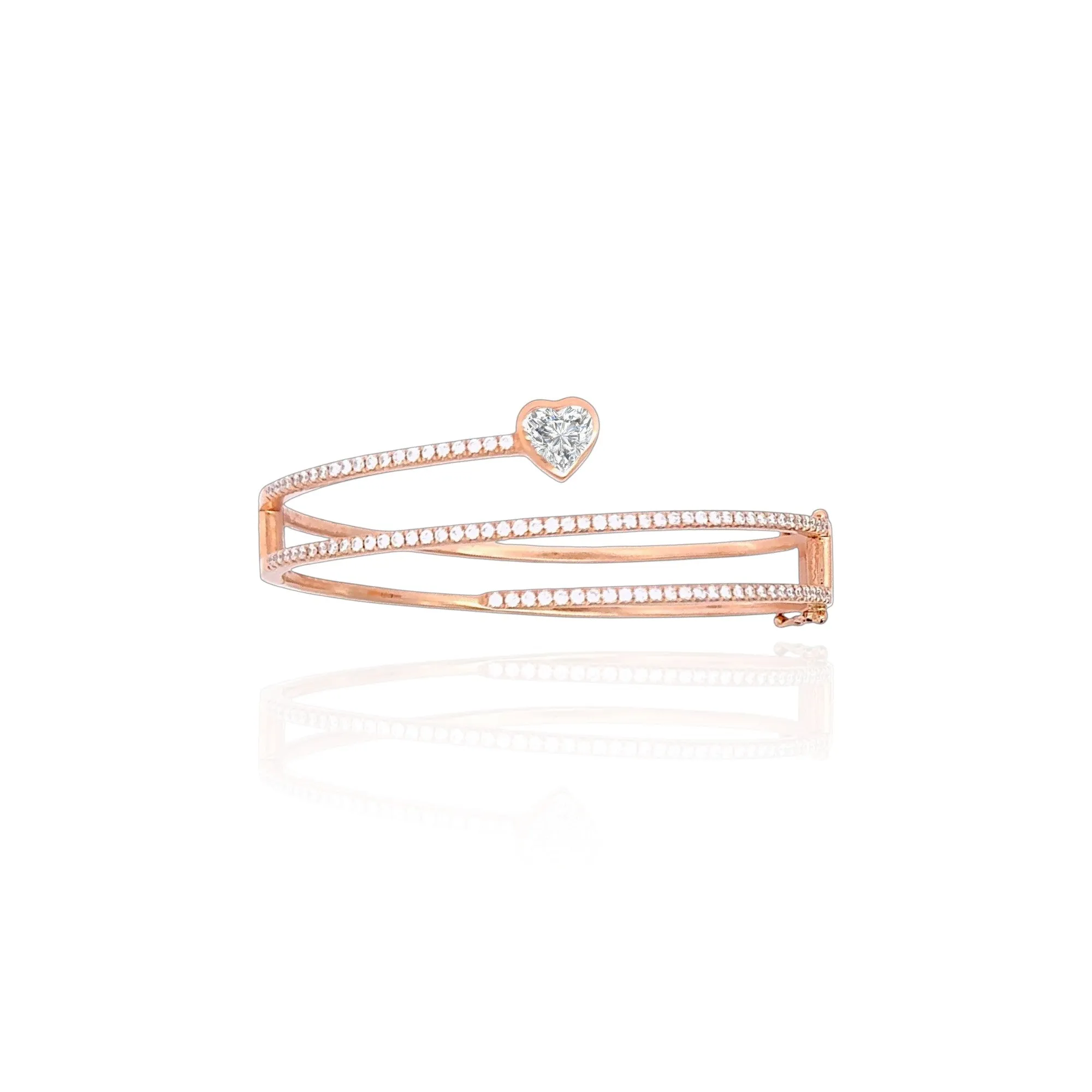 LUXURY FANCY SHAPE DIAMOND BANGLES