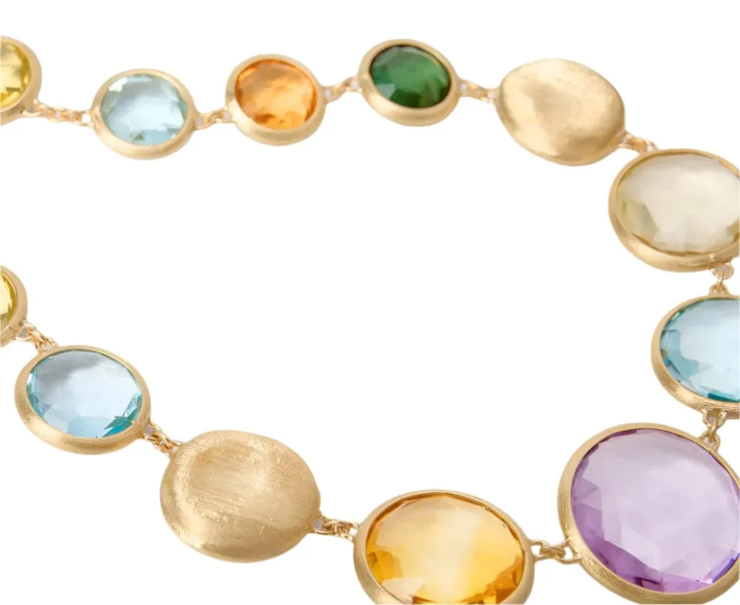 Marco Bicego 18K Yellow Gold Jaipur Mixed Gem Necklace