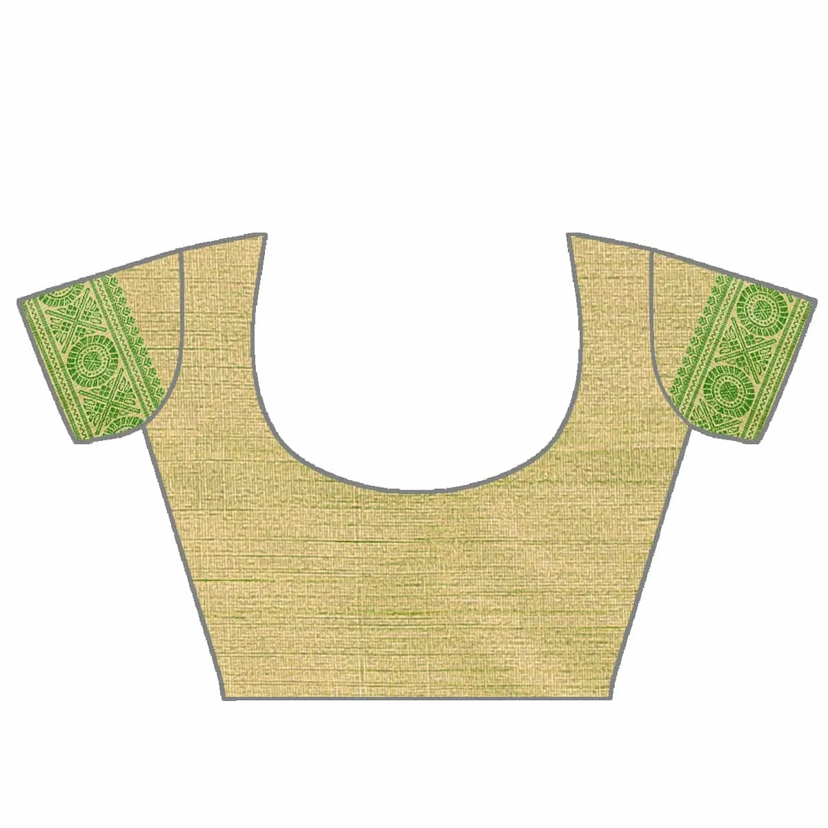 Mekhla Patti Khadi Poly Mekhela Sador - Bodo