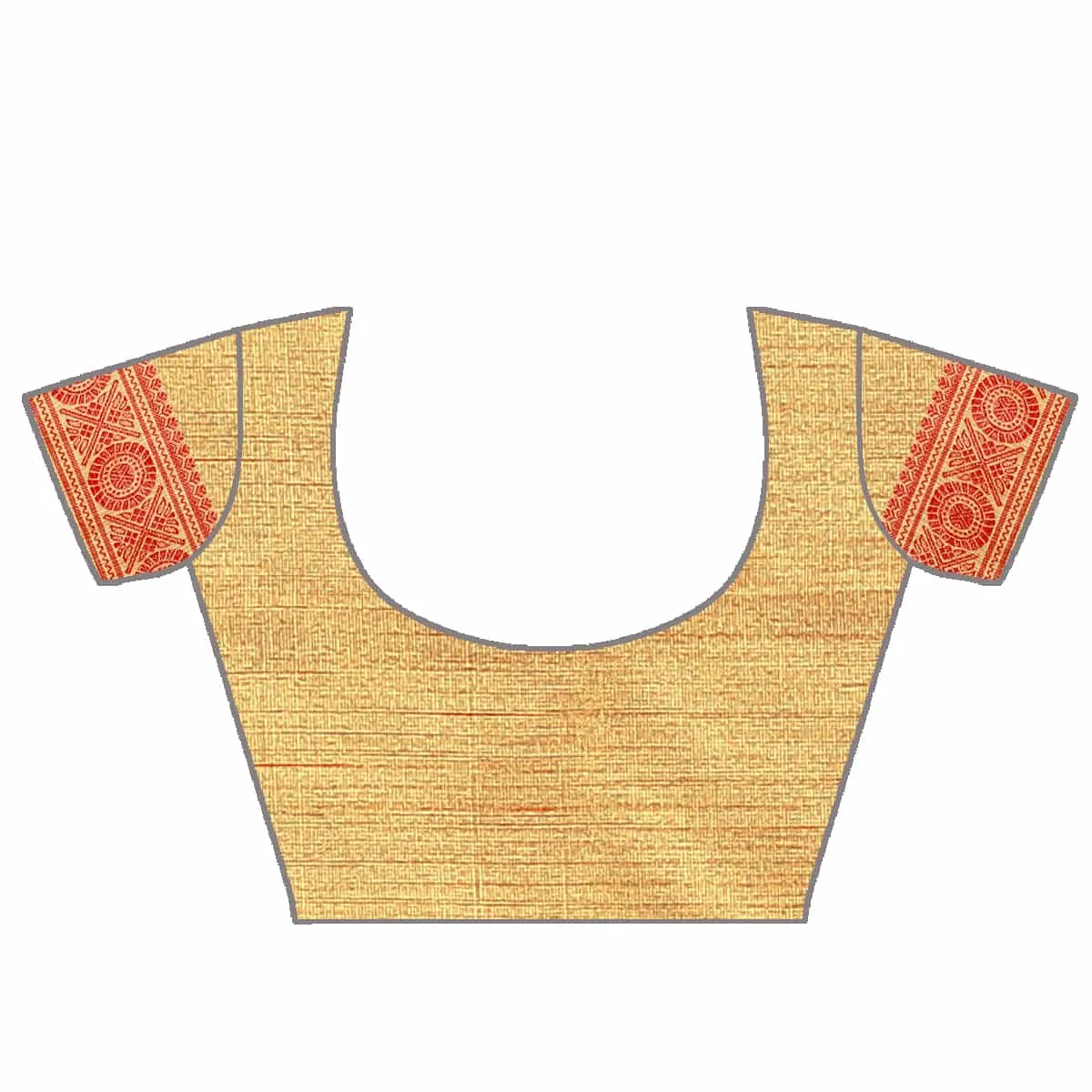 Mekhla Patti Khadi Poly Mekhela Sador - Bodo