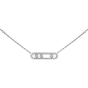Messika Baby Move White Gold Diamond Necklace
