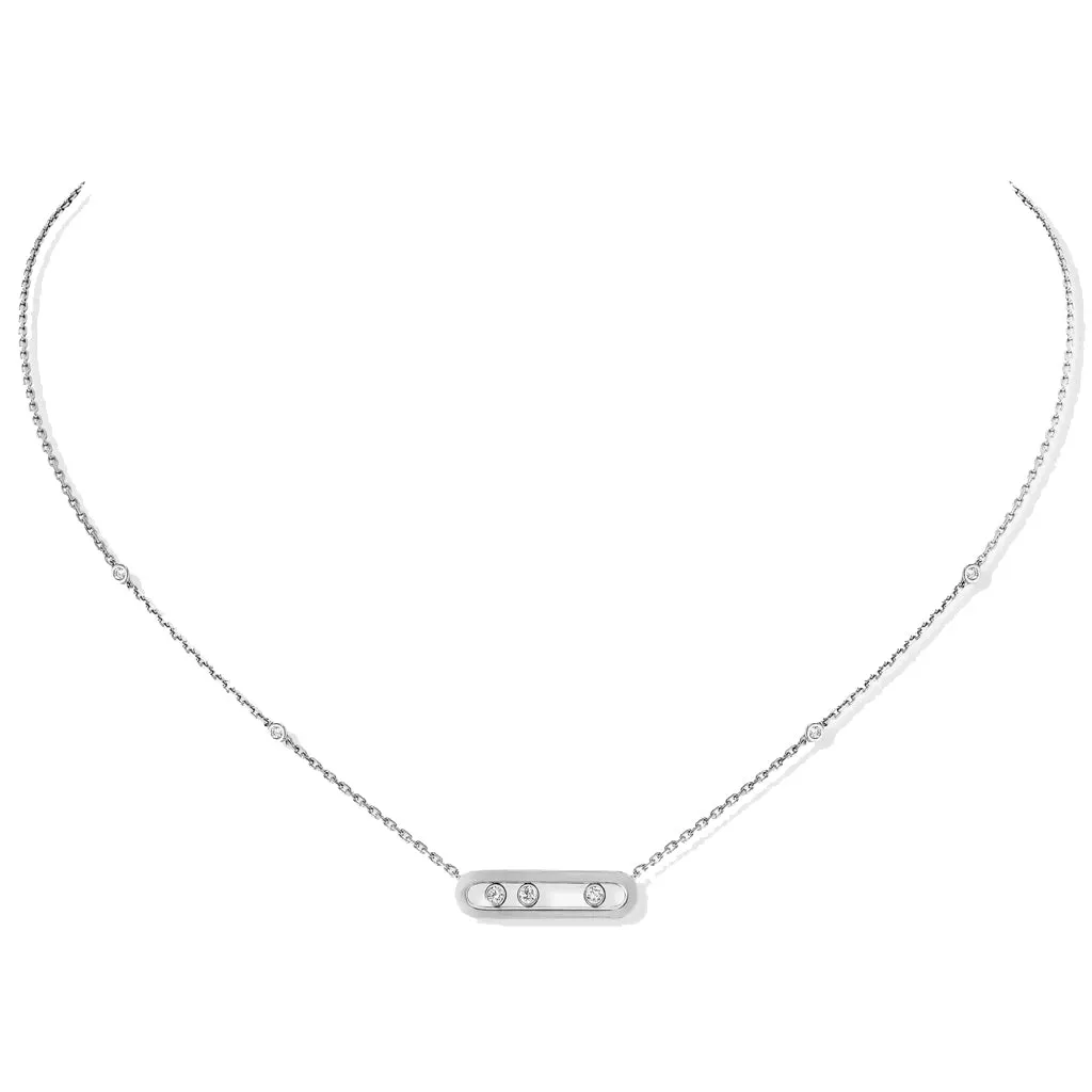 Messika Baby Move White Gold Diamond Necklace