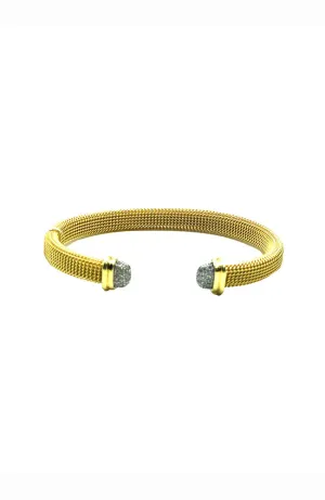 Micro Beaded Cuff CZ Tips