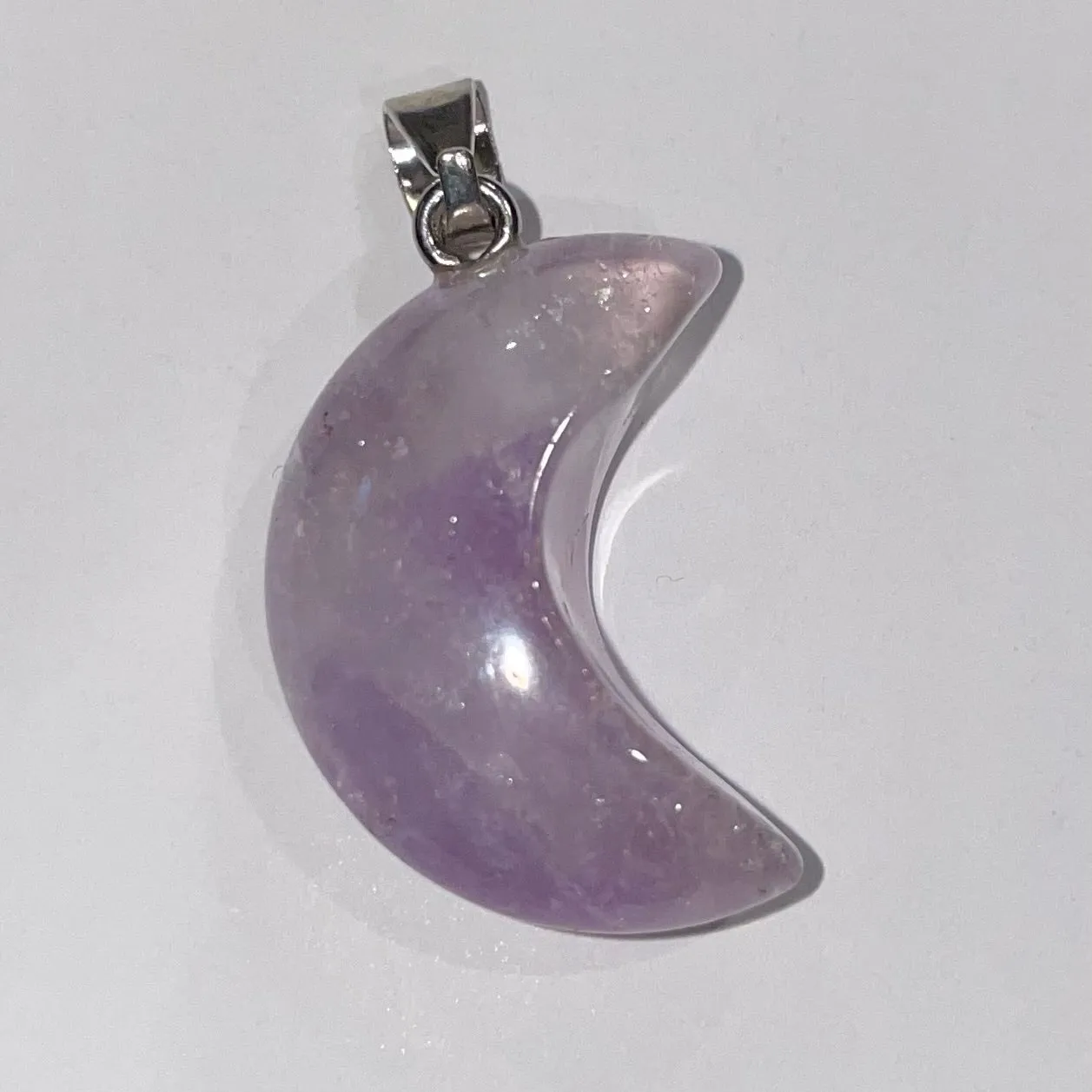 Mini Crystal Moon Necklace