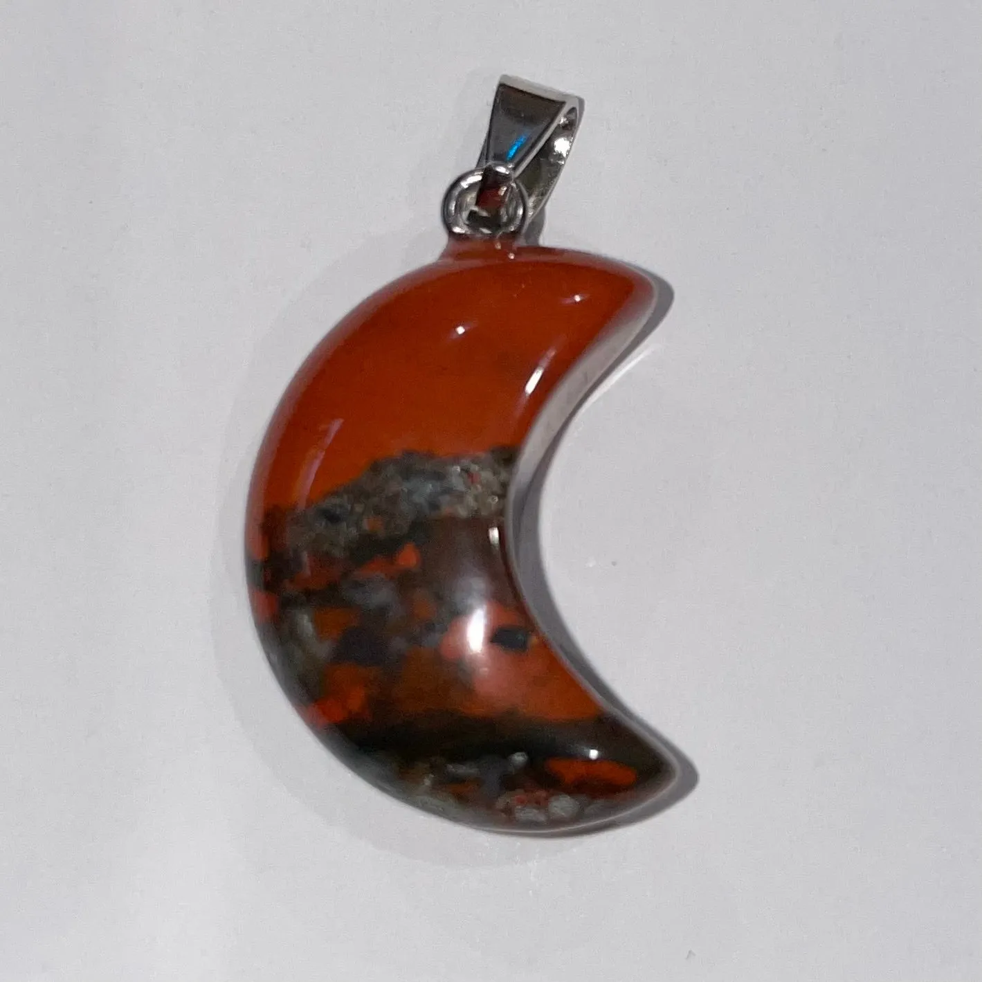 Mini Crystal Moon Necklace