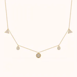 Minimalist Chic Silver Necklace