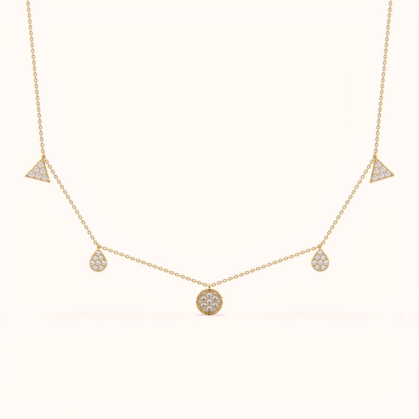 Minimalist Chic Silver Necklace