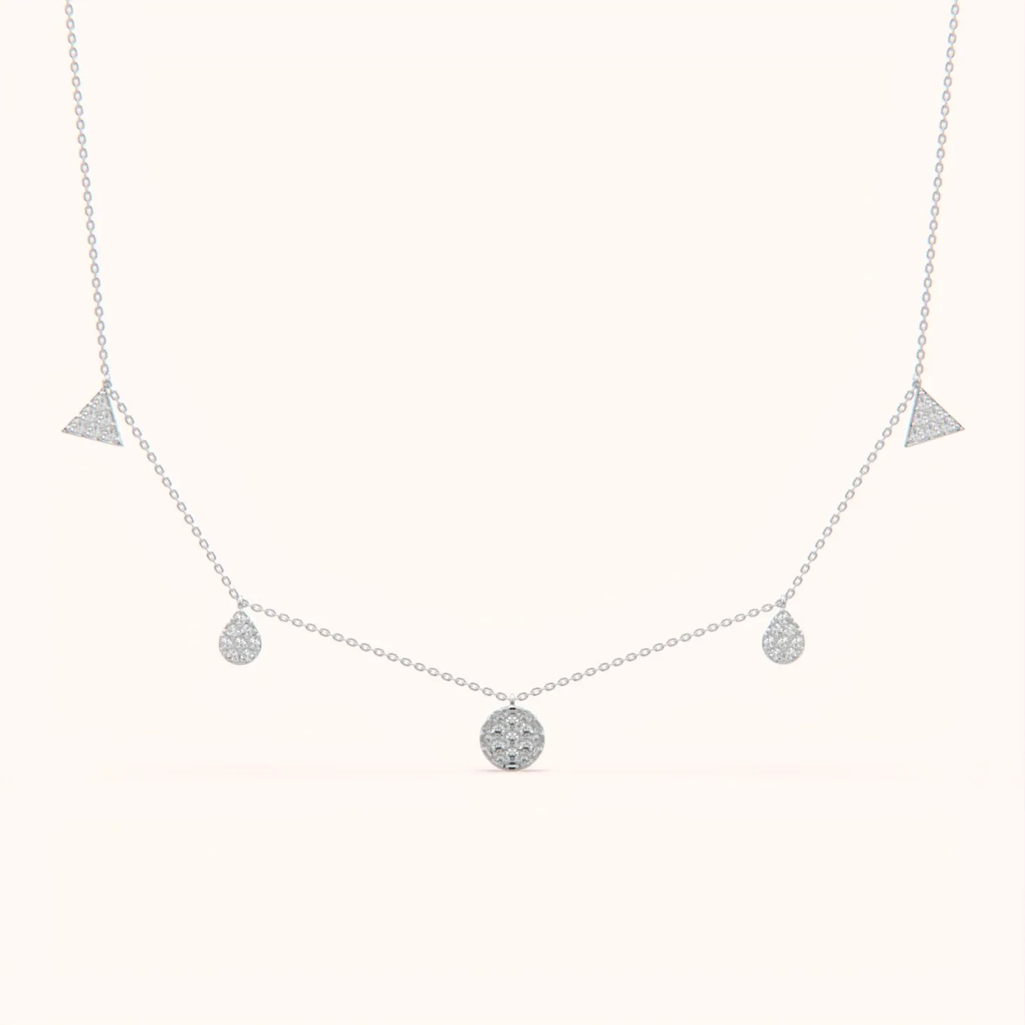 Minimalist Chic Silver Necklace