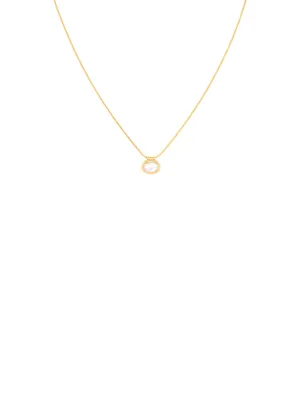 Mother of Pearl Pendant Necklace