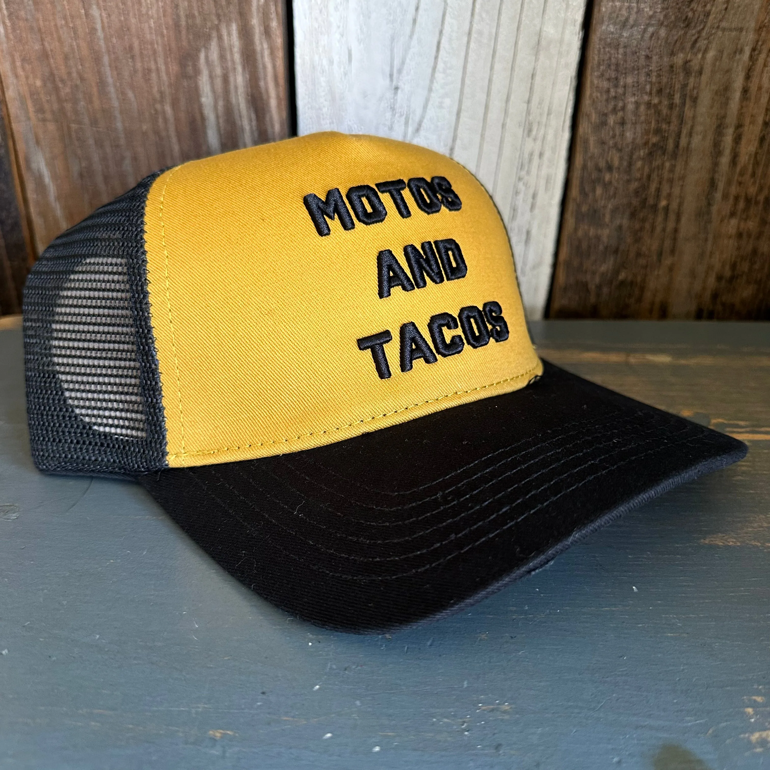 Motos and Tacos Trucker Hat (2 colors available)
