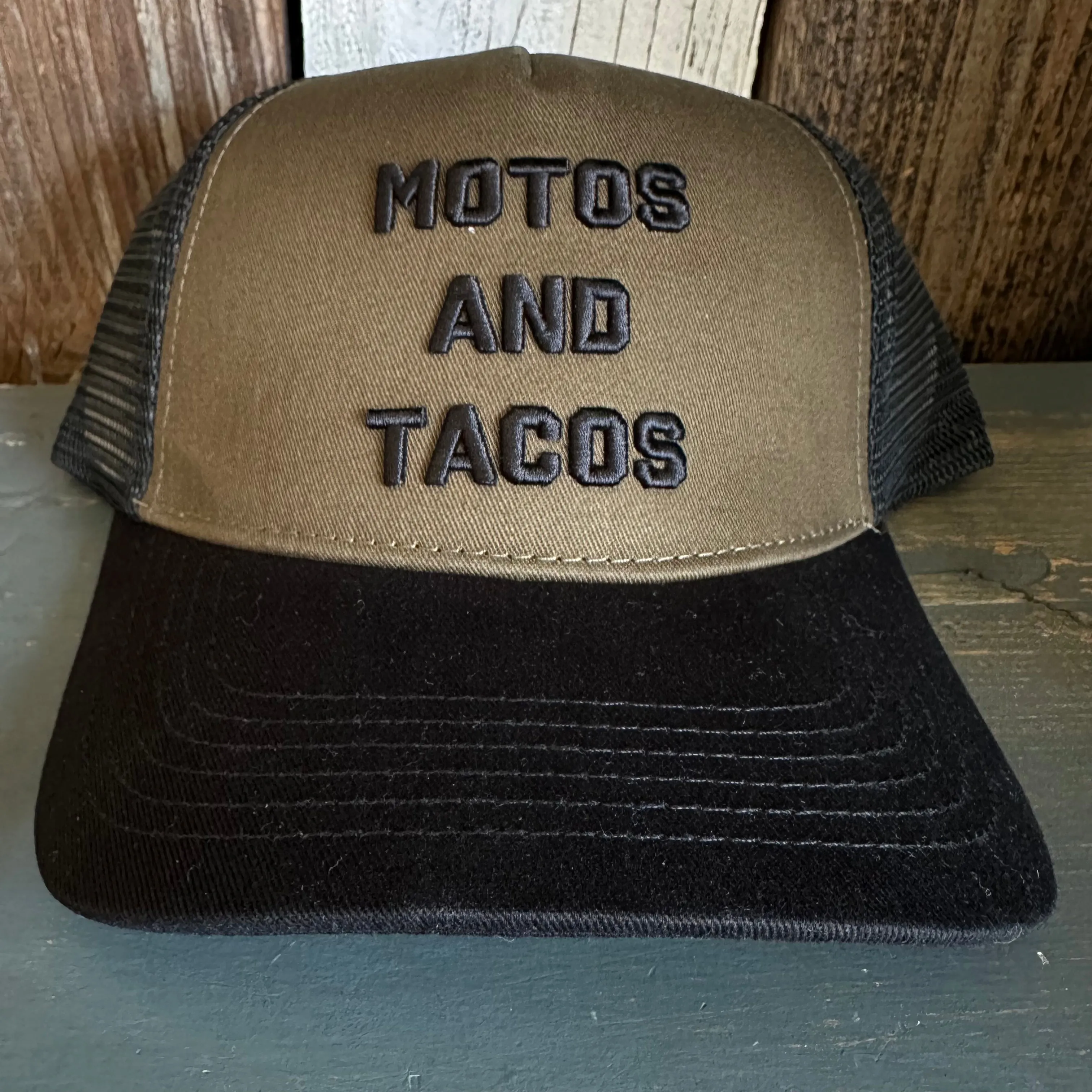 Motos and Tacos Trucker Hat (2 colors available)