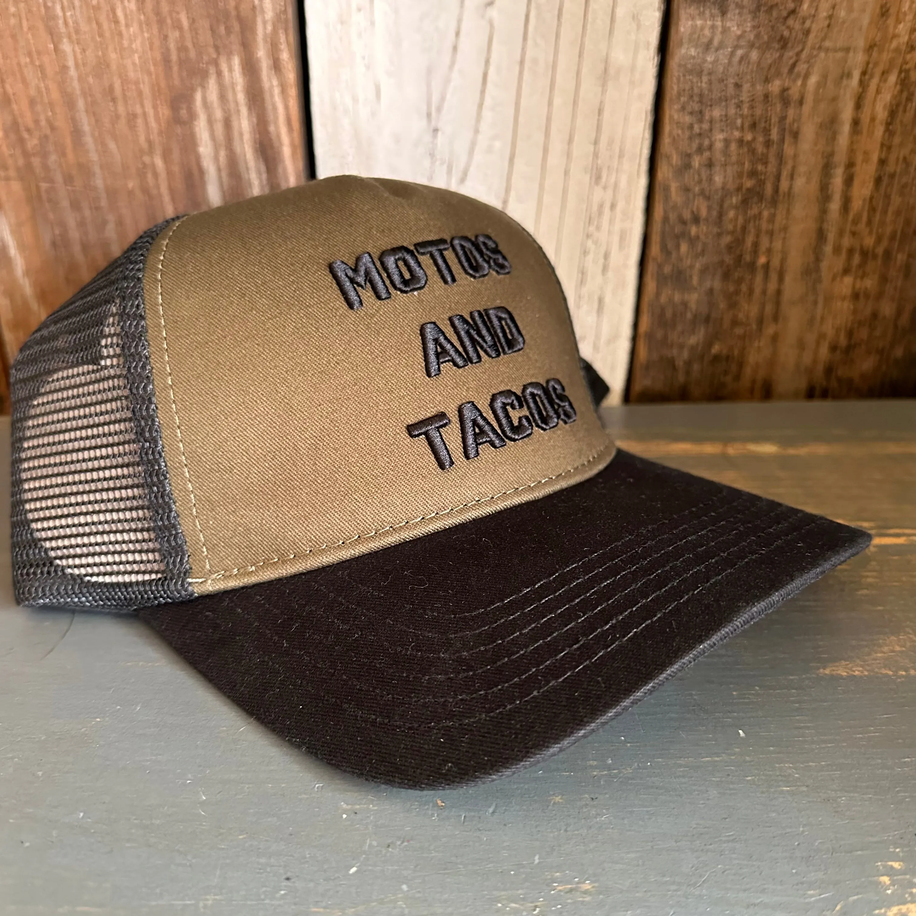 Motos and Tacos Trucker Hat (2 colors available)