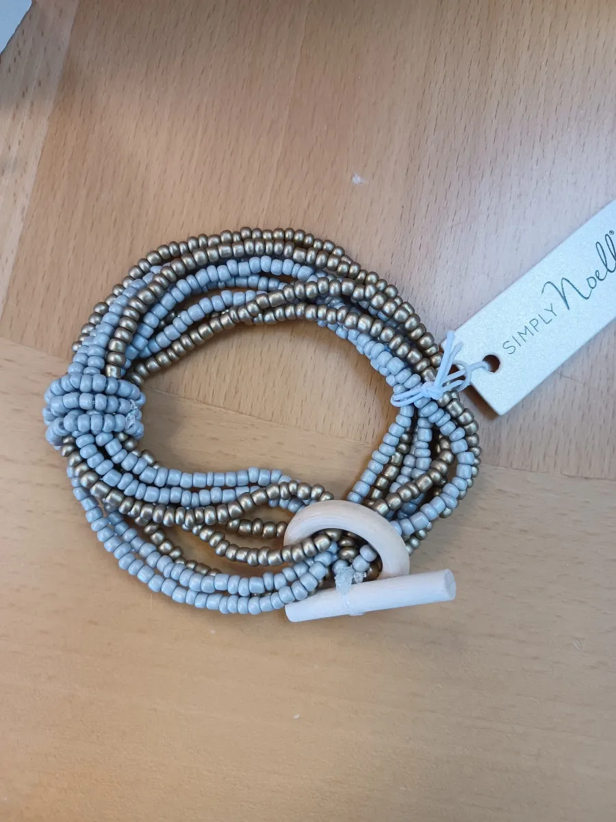 Multicolored Beaded Stretch Bracelets _ NOW $8.50