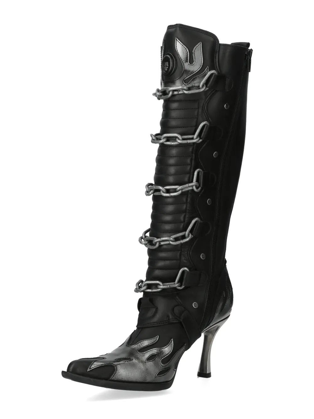 NEW ROCK Stylish Gothic High Boots with Chains