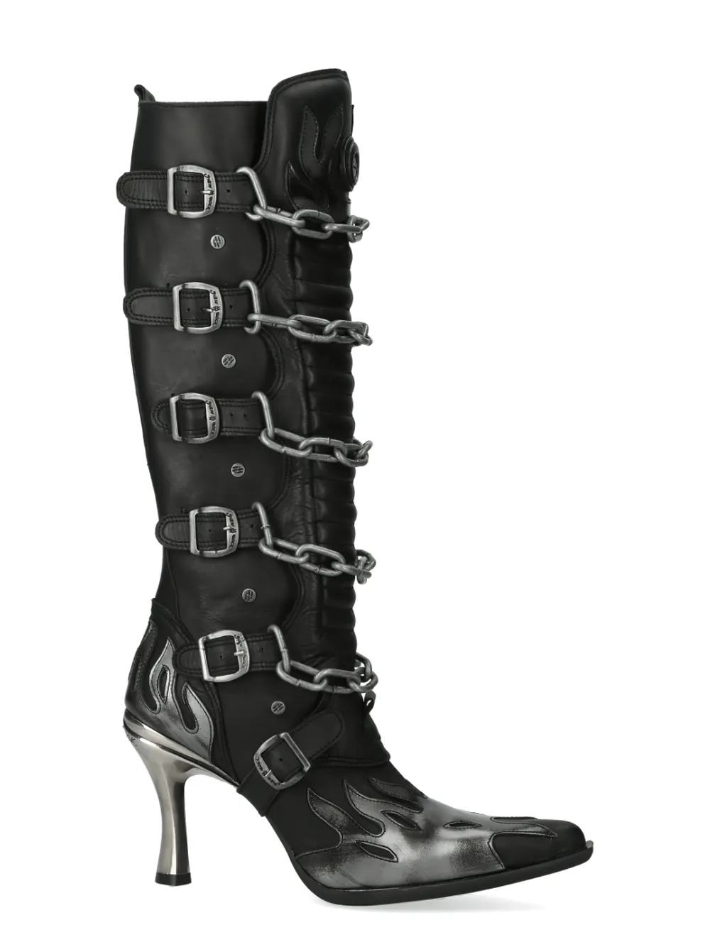 NEW ROCK Stylish Gothic High Boots with Chains