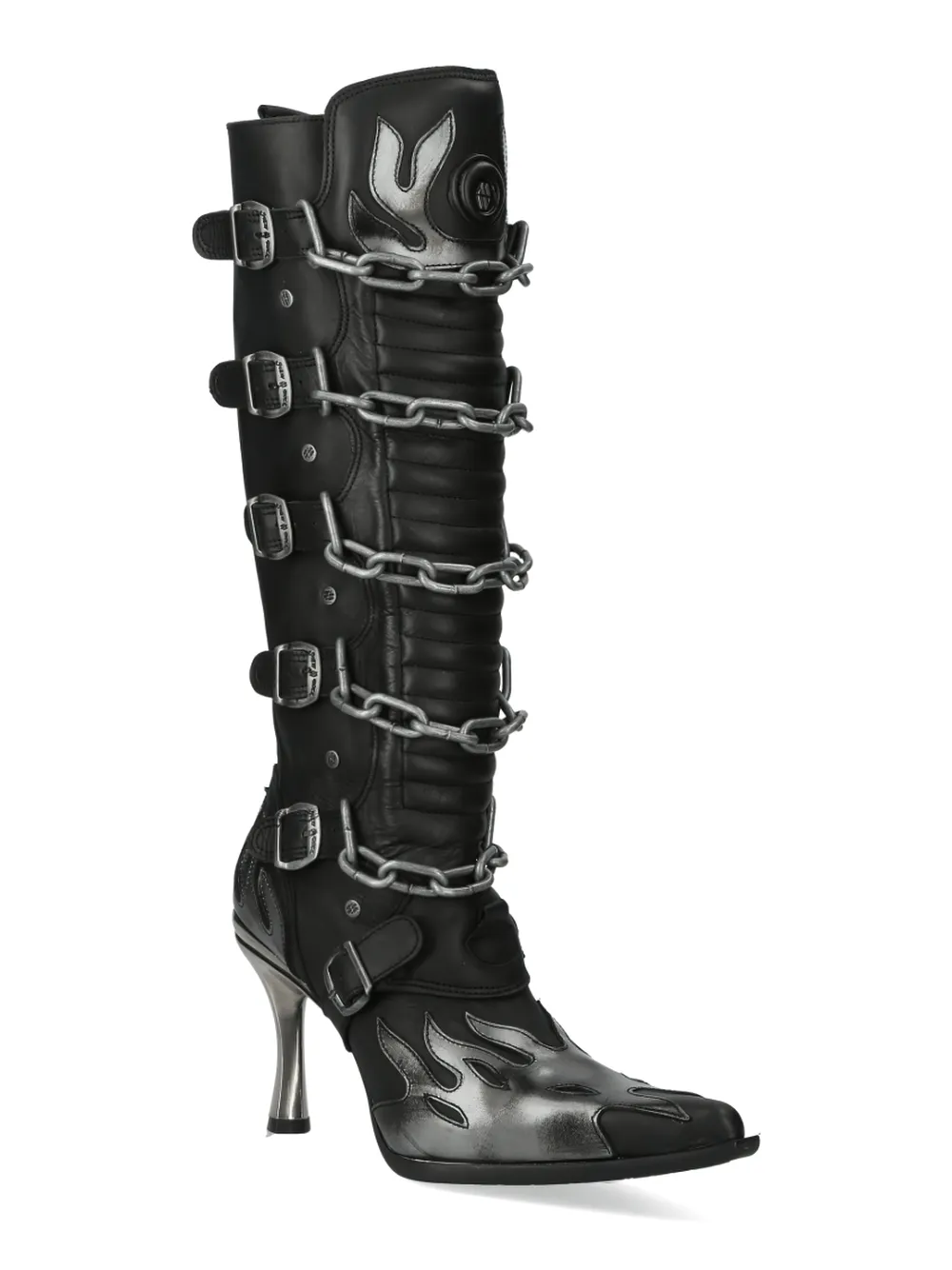NEW ROCK Stylish Gothic High Boots with Chains
