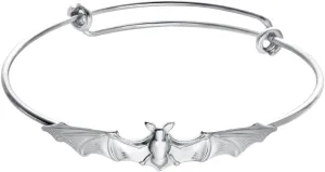 Nickel Free,Vampire Bats Wiring Bracelet Adjustable Expandable Wire Bangles