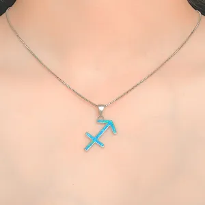 Opal Sagittarius Necklace