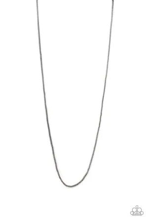 Paparazzi Necklace ~ Underground - Black
