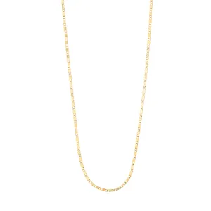 PARISA flat link chain necklace gold-plated