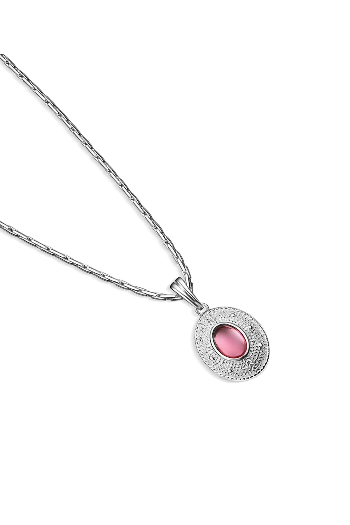 Pendant with Pink Stone