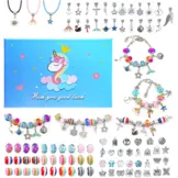 Pibi Unicorn 84 Pieces Bracelet Kit with Charms Multicolor Age- 7 Years & Above