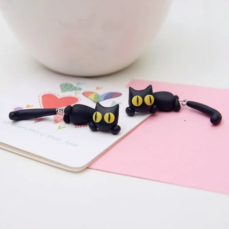 Playful Cat Earrings
