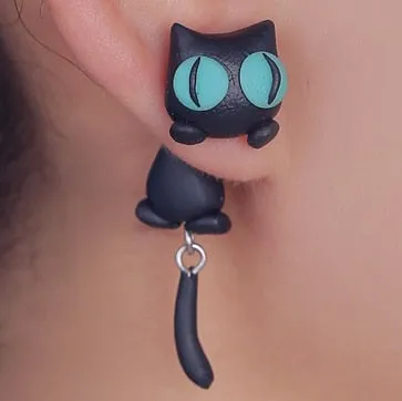 Playful Cat Earrings
