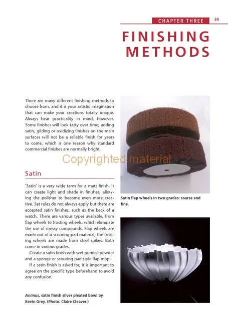 Polishing and Finishing for Jewellers and Silversmiths