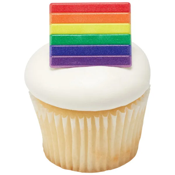 Pride Cupcake Rings