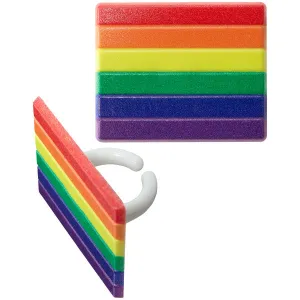Pride Cupcake Rings