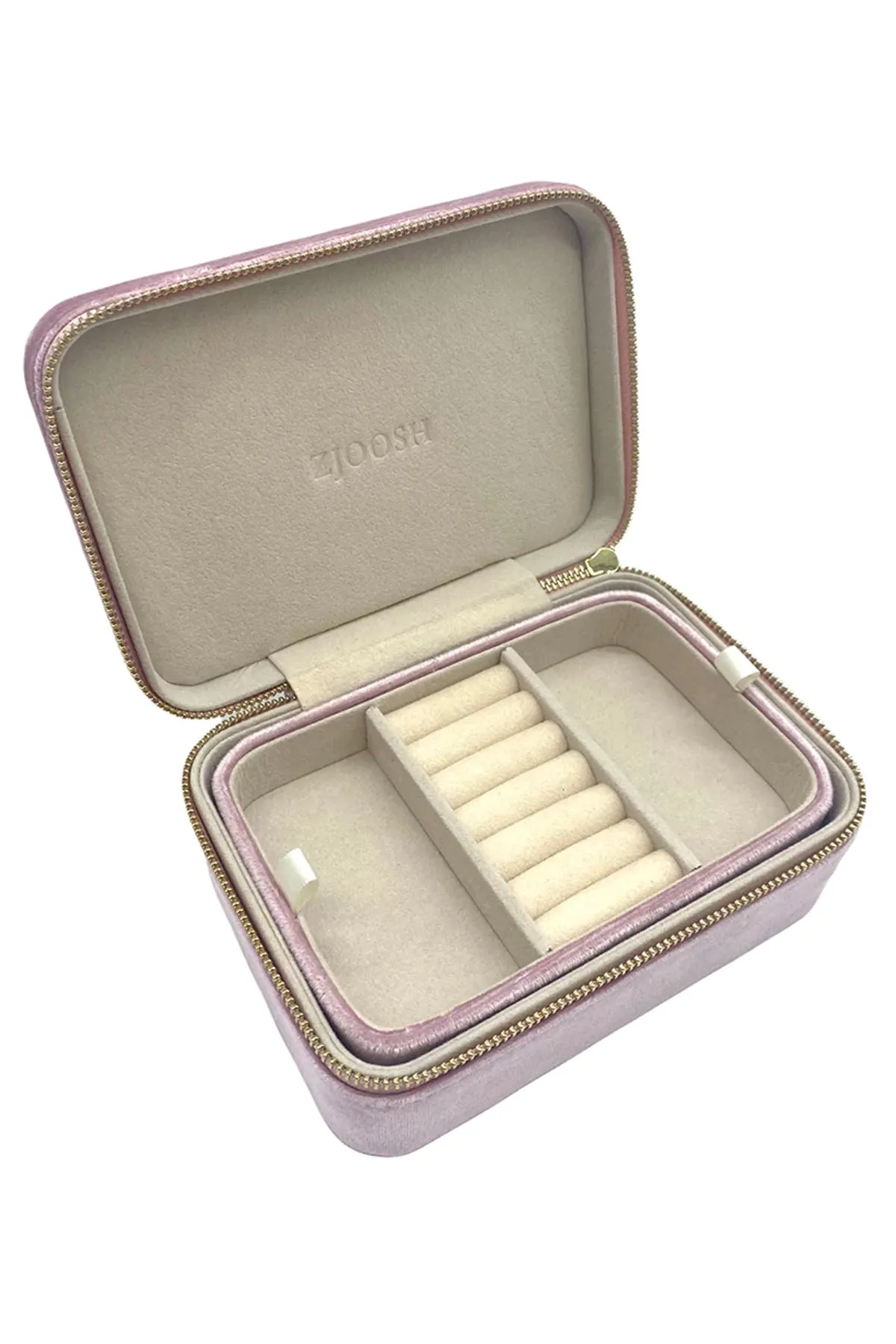 Rectangle Jewellery Case Pink