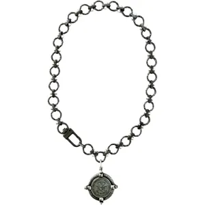 Regina Bee Necklace - Black
