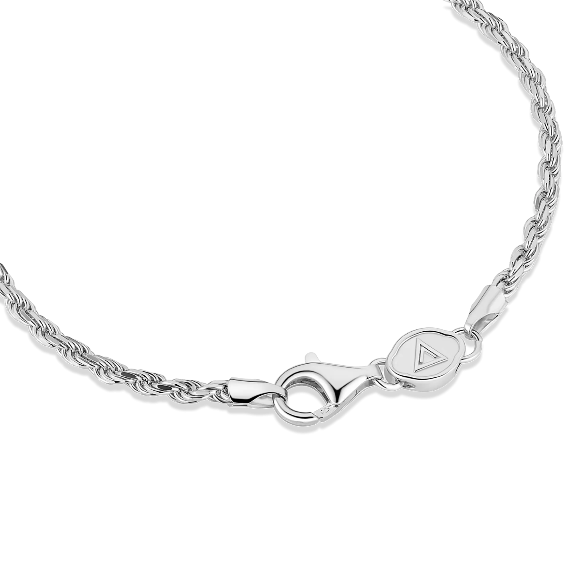 Rope Chain, Sterling Silver (2.3mm)